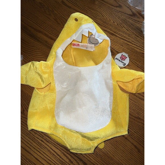Baby Shark Costume Infant 6-12 mo Pinkfong Romper Sound Box Works Plays Song - Picture 2 of 12